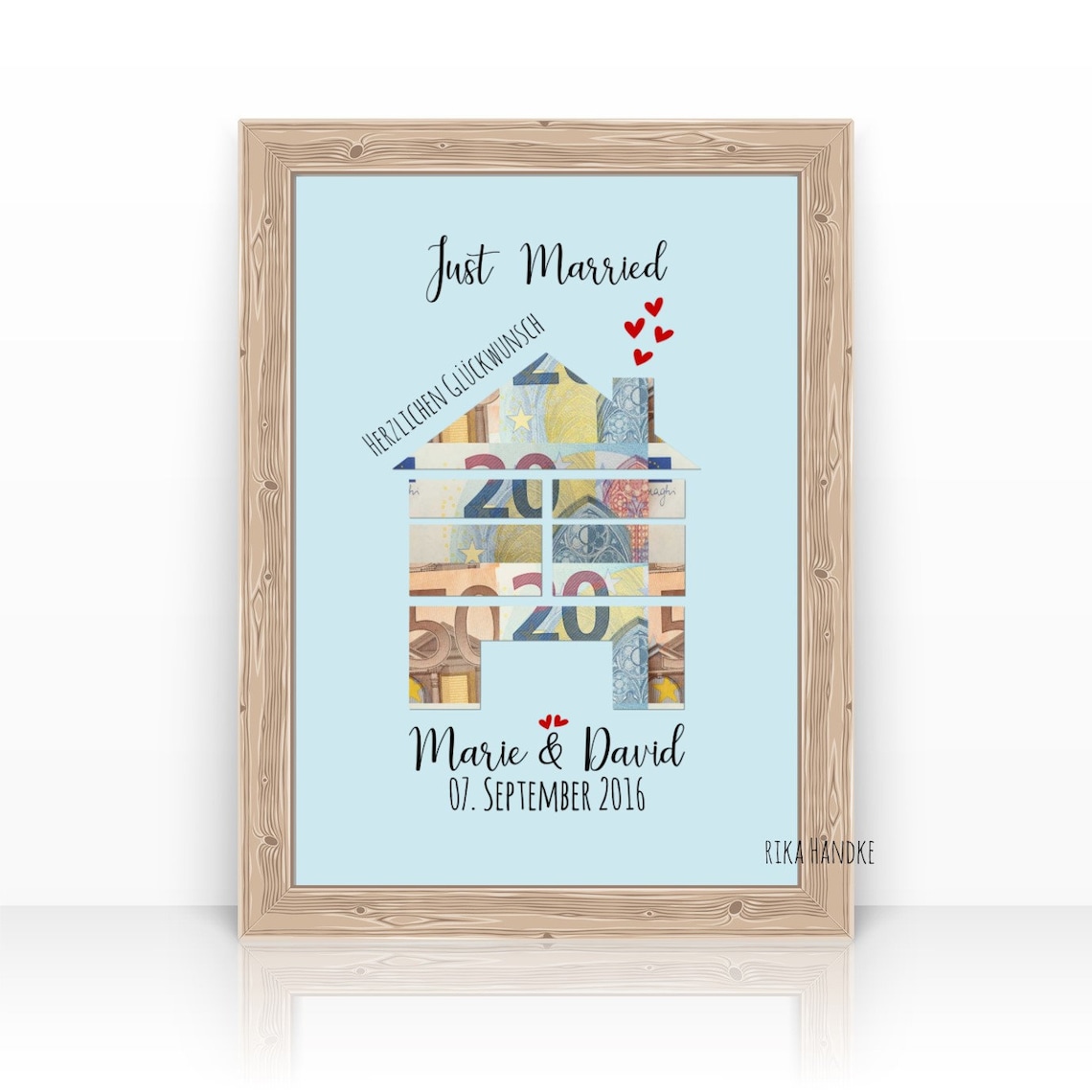 Geldgeschenk zur Hochzeit Haus Hochzeitsgeschenk Geld Etsy