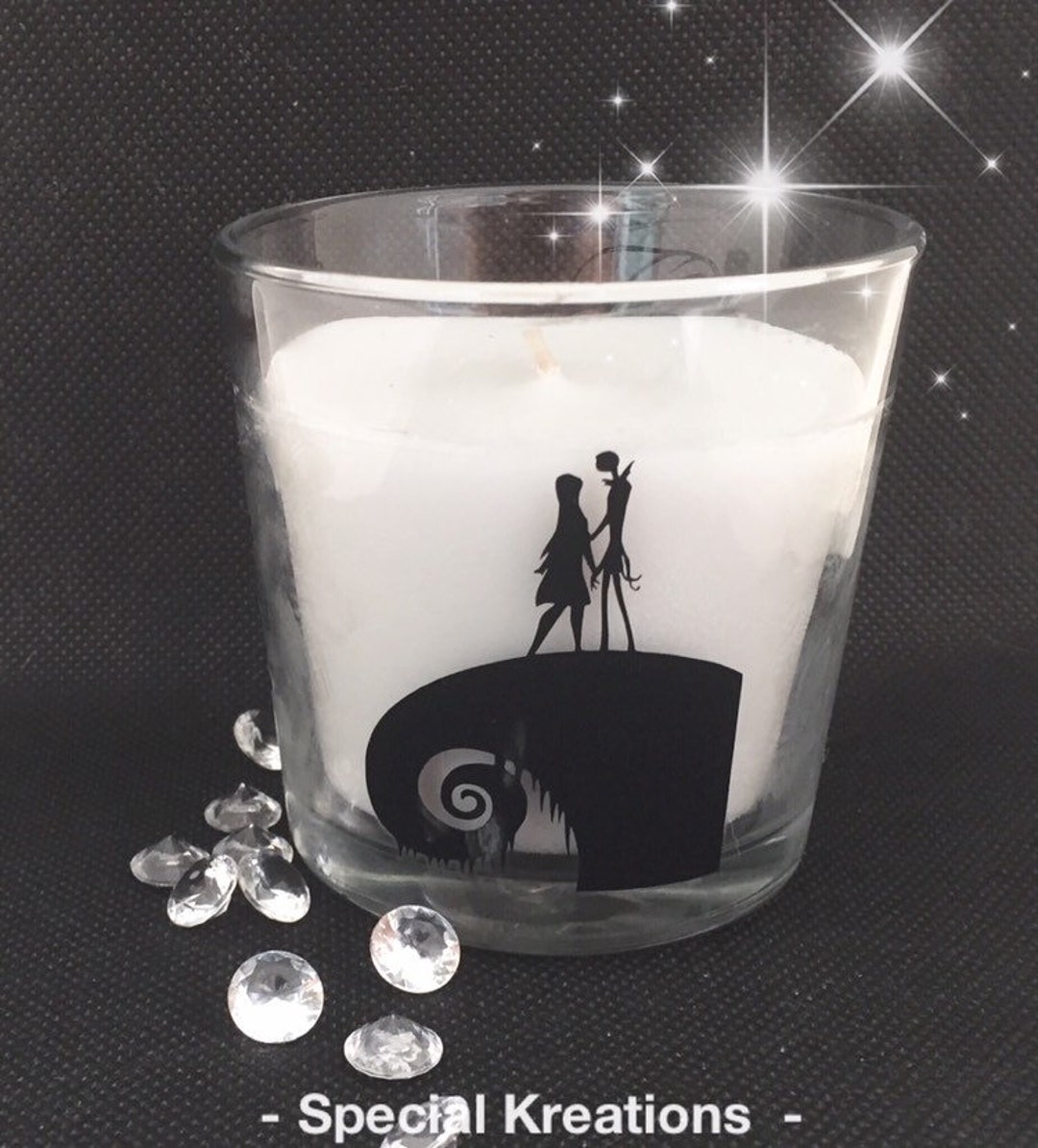 Nightmare Before Christmas Candle. Stocking Filler. Birthday