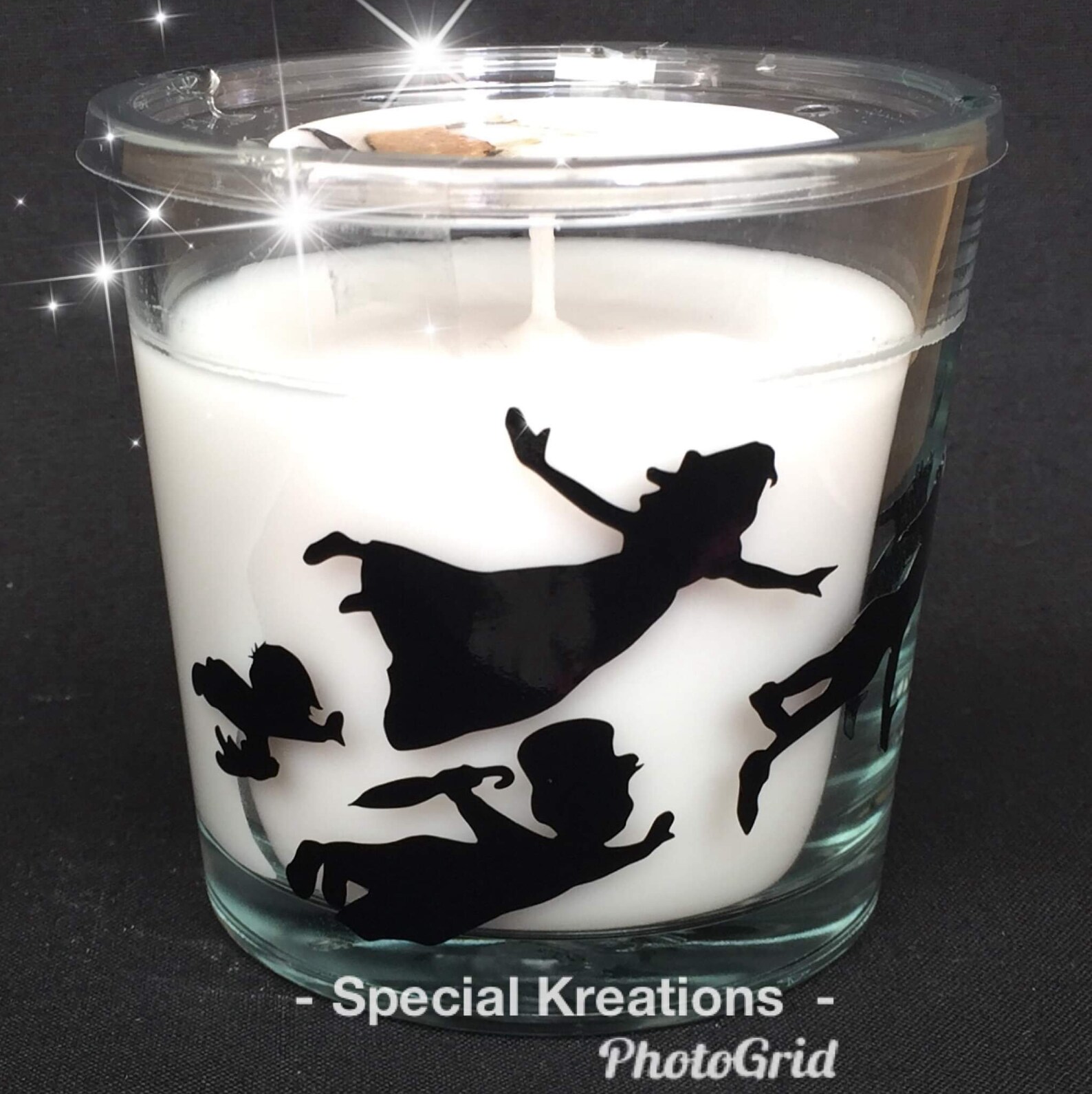 Peter Pan and Wendy Candle. Birthday. Wedding. Anniversary. Etsy UK