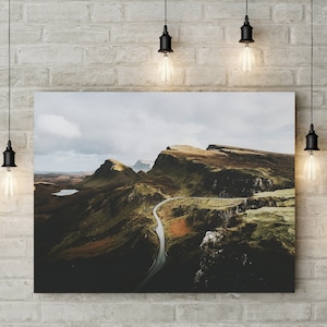 THE QUIRAING PRINT - Scottish Landscape Photography - Original Fine Art - The Isle of Skye - Unframed, Framed or Canvas Finish Wall Art