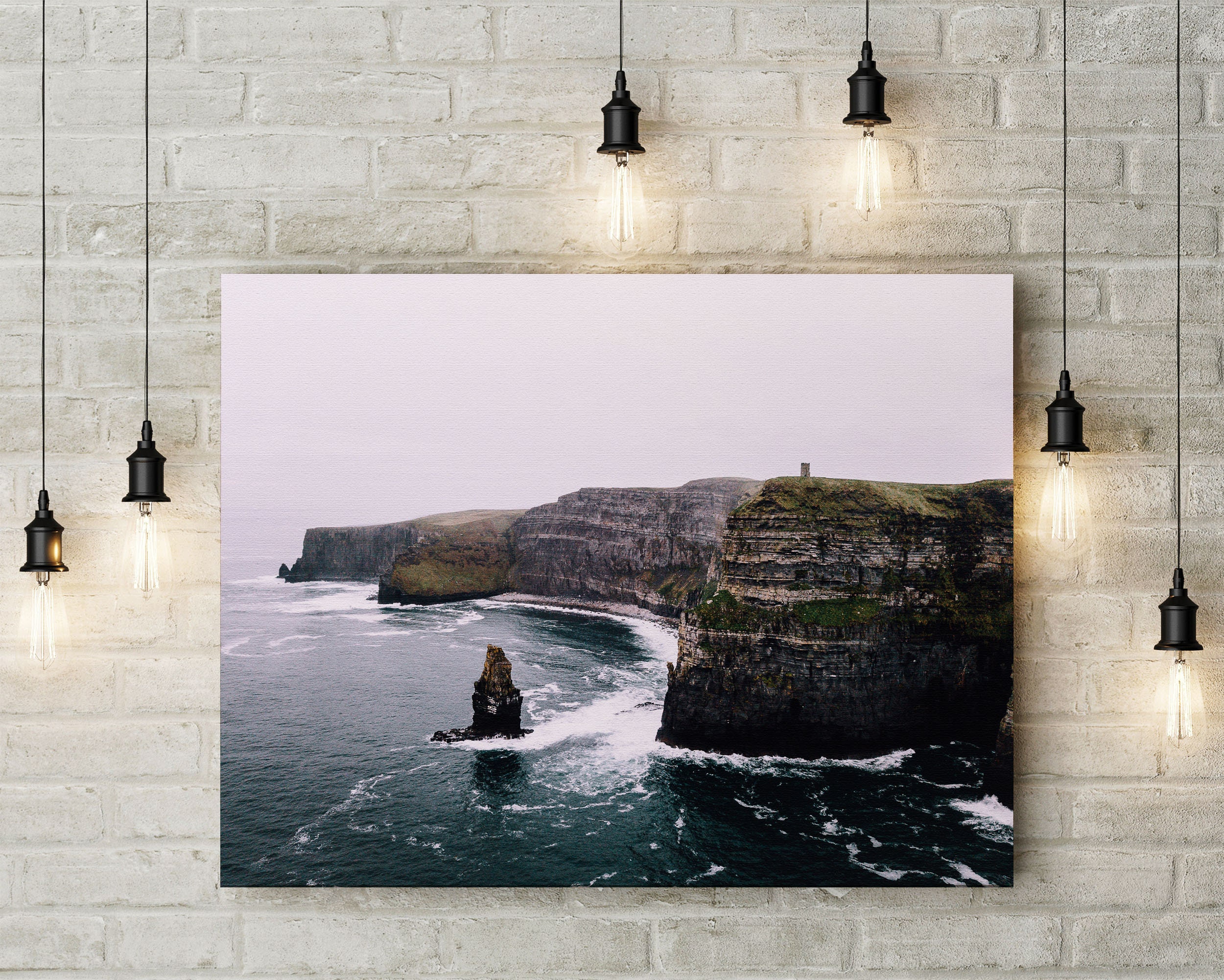 CLIFFS OF MOHER Print Canvas Framed Ireland Landscape Etsy UK