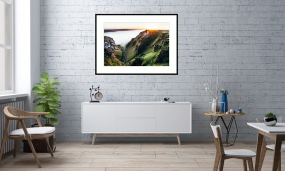 Winnats Pass Print Peak District Landscape Photography Etsy
