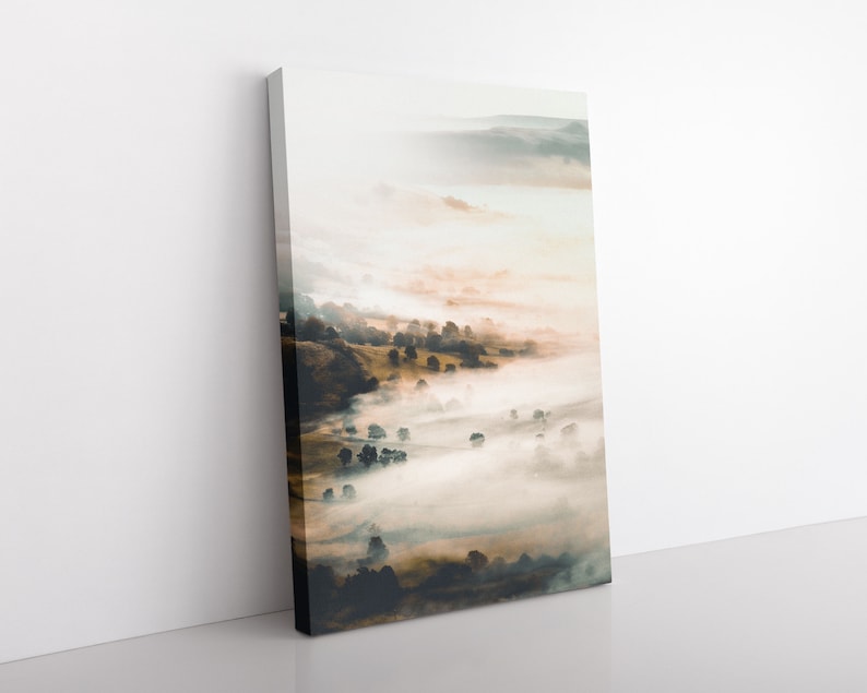 Hope Valley Landscape Wall Art in the UK Poster Original Artwork Nature Photography Framed Picture Canvas Home Decor Peak District Print
