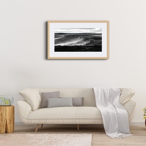 Peak District Print Stanage Edge Panoramic Black and White Landscape Photography Climbing Outdoor Sheffield Wall Art Derbyshire Framed image 9