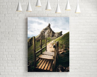 Isle of Skye-tryck: Quiraing, landskapsfotografering i Skottland