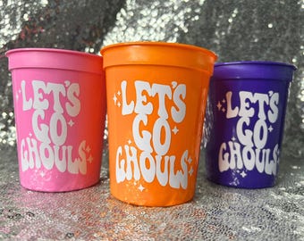 Let’s Go Ghouls Stadium Cup for Halloween Bachelorette