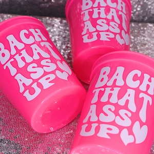 Bach That Ass Up Stadium Cup for Bachelorette Party | Retro Party Favors, Dazed and Engaged, Last Disco