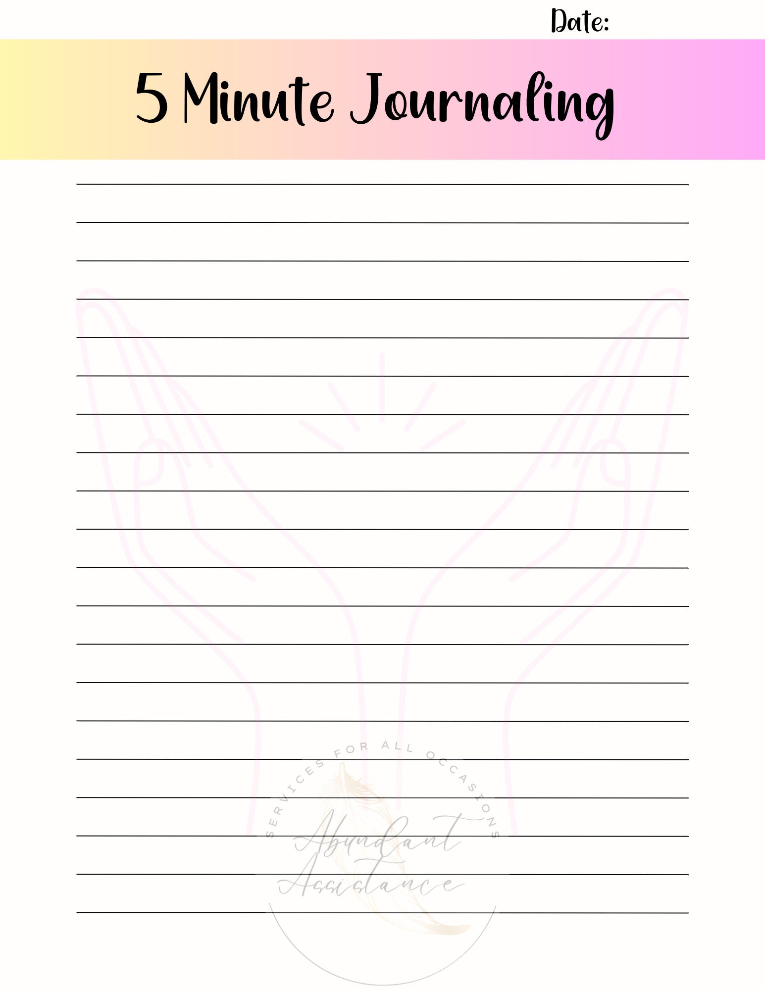 Wellness Planner - Printable - Etsy