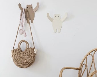 Bear Wall Hook Set