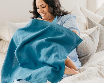 Linen Nursing Cover