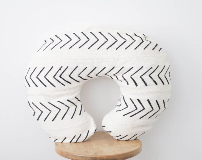 African Mud Cloth Nursing Pillow Cover Etsy