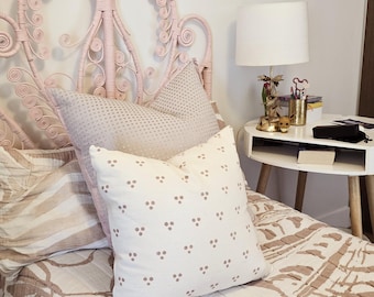 Blush Dot Pillow