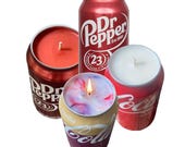 Any Scent Soda Can Candles Made to Order Dr Pepper Coke Seltzer and More