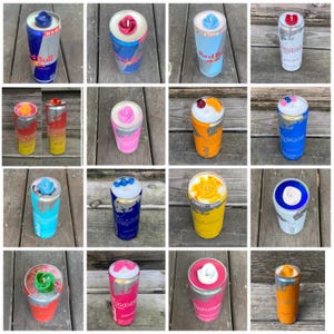 Red Bull Can Candles: Upcyled Energy Drink All Flavors, Custom Scent Or Wax Color imagen 13