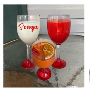 Personalized Wine Glass Candles, Any Color or Scent, Made to Order with Personalized Vinyl Decal Options, Beautiful Valentine’s Day Gifts