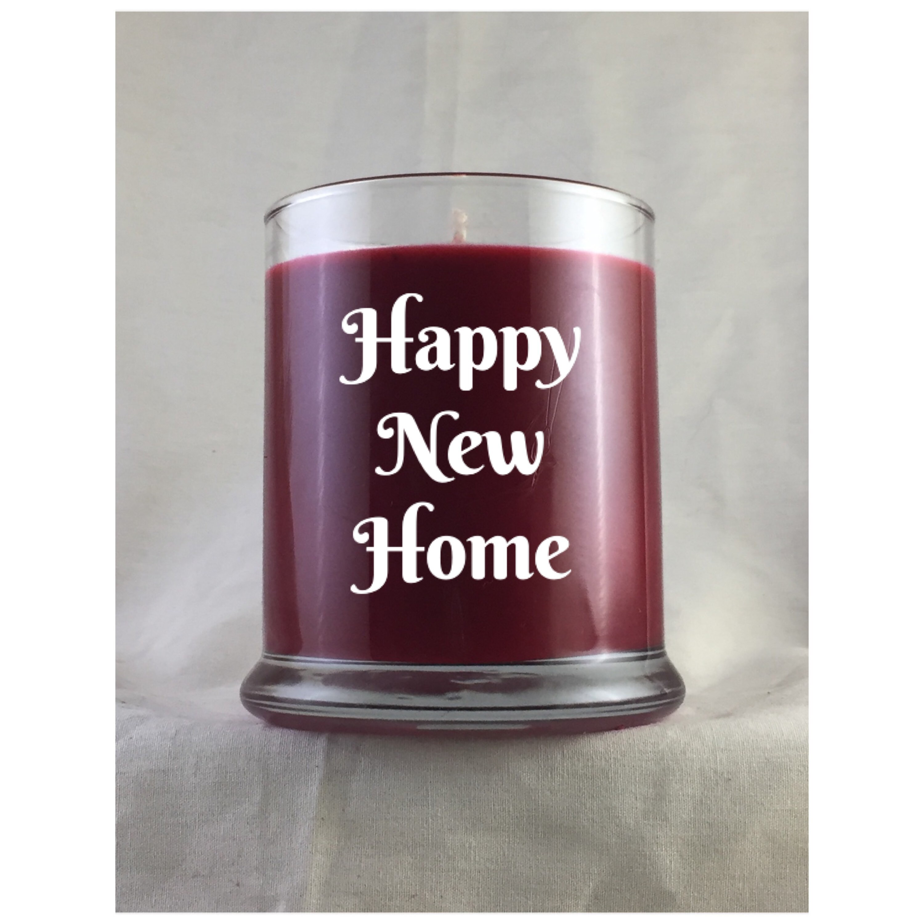Housewarming Candles Personalize Your Own Text Choose Color Etsy