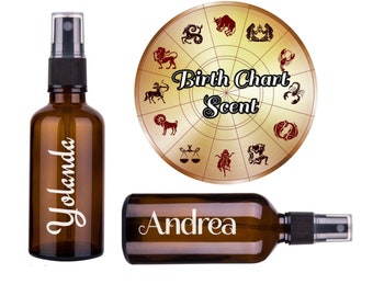 Zodiac Birth Chart Fragrance, Custom Made