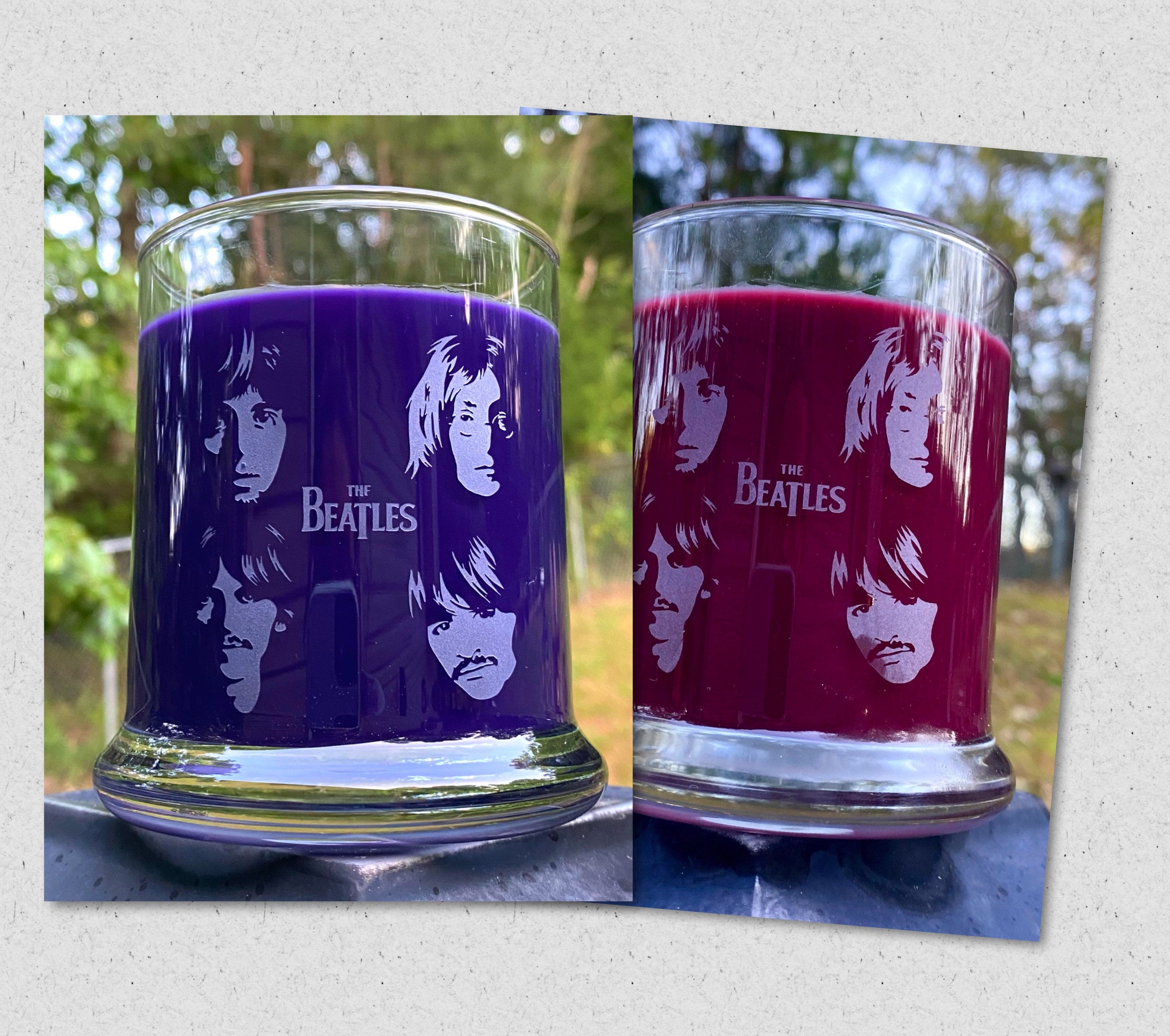 The Beatles Candles Etsy