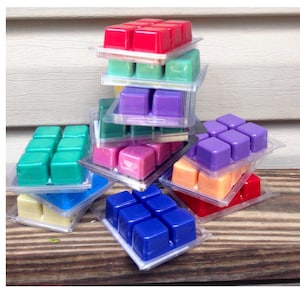 10 to 20 Wax Melts Wholesale Custom Any Color or Scent