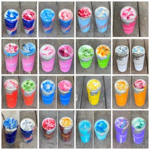 Red Bull Can Candles: Upcyled Energy Drink All Flavors, Custom Scent Or Wax Color imagen 12
