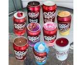 Dr Pepper Can Candles All Flavors Made to Order Any Scent Wax Color, Blackberry, Strawberries & Cream, Diet, Zero, Cream Soda