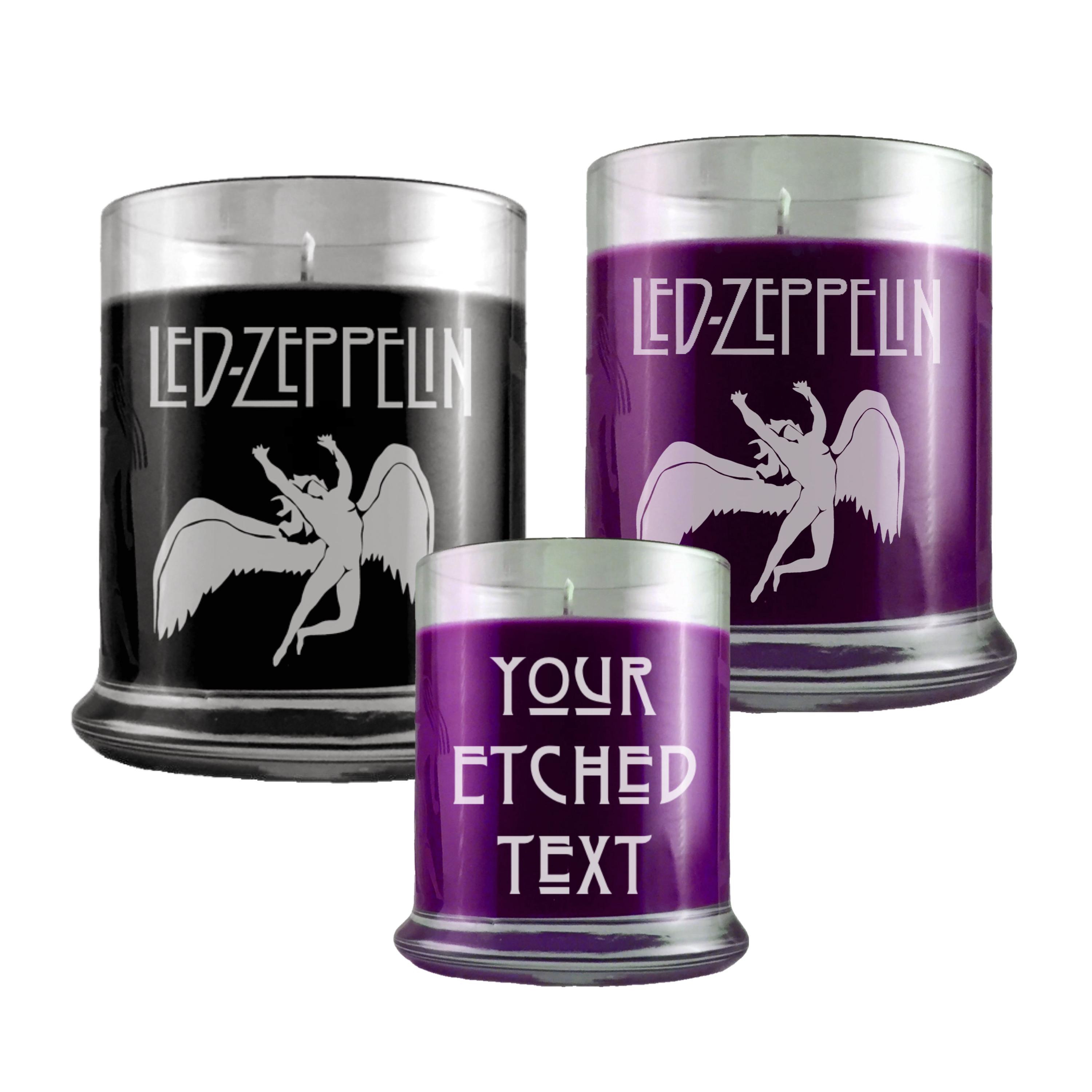 Led Zeppelin Candle - Etsy