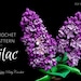 Crochet Lilac Pattern - Crochet Flower Pattern - Crochet Pattern for Decor and Flower Arrangements - Crochet Pattern for Wedding Bouquet 