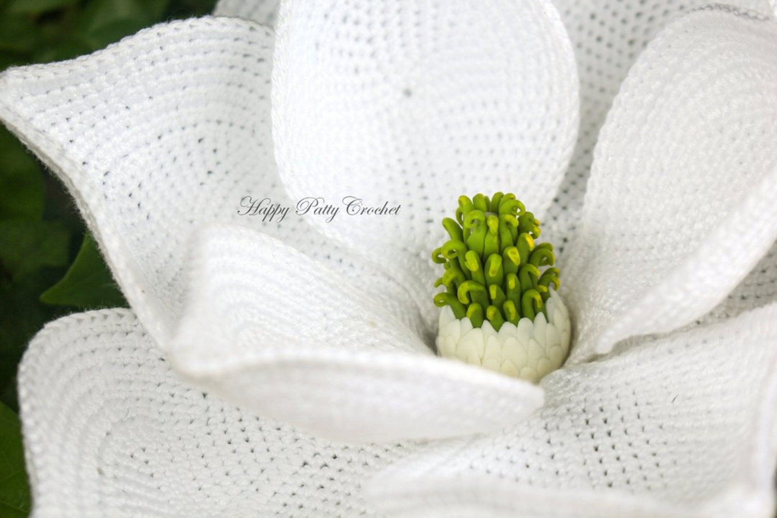 Crochet Flower Pattern Crochet Magnolia Grandiflora Etsy