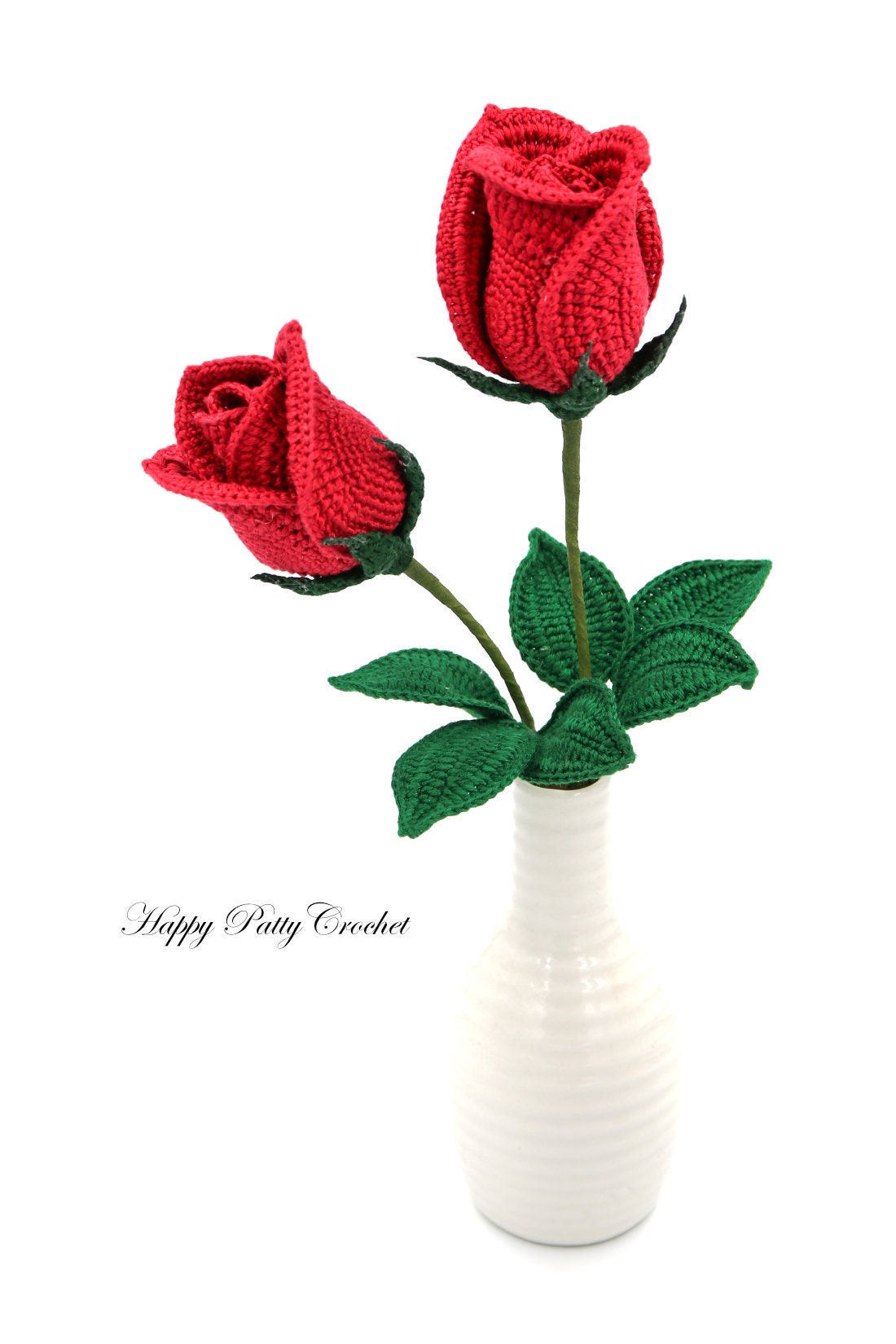 Crochet Roses Patterns Bundle Crochet Rose Pattern for Etsy