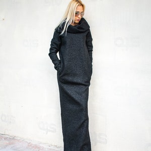 NEW Sweater dress / Winter Maxi Dress / Wool Dress / Warm Dress / Plus Size dress / Warm Maxi Dress / Comfortable Dress / Plus Size / #35305