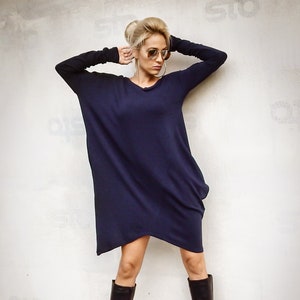 NEW Women Tunic, Women Top, Loose Tunic, Plus Size Tunic, Asymmetrical Top, Asymmetric Tunic, Everyday Top, Plus Size Clothing #35290