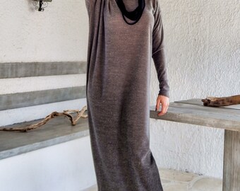 long knit dresses for winter