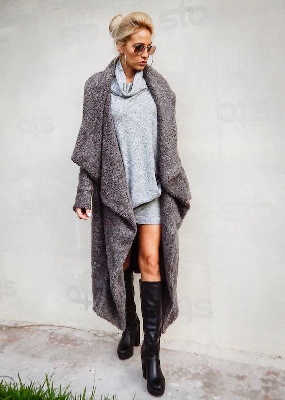 Wool Coat, Coats Women, Plus Size Coat, Winter Coat, Oversized
