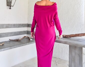 Color Magenta Vestidos Elegantes Para Grados De 11 Vestido Magenta