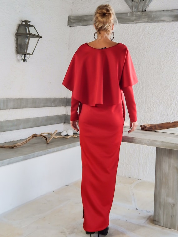 Red maxi dress canada best sale