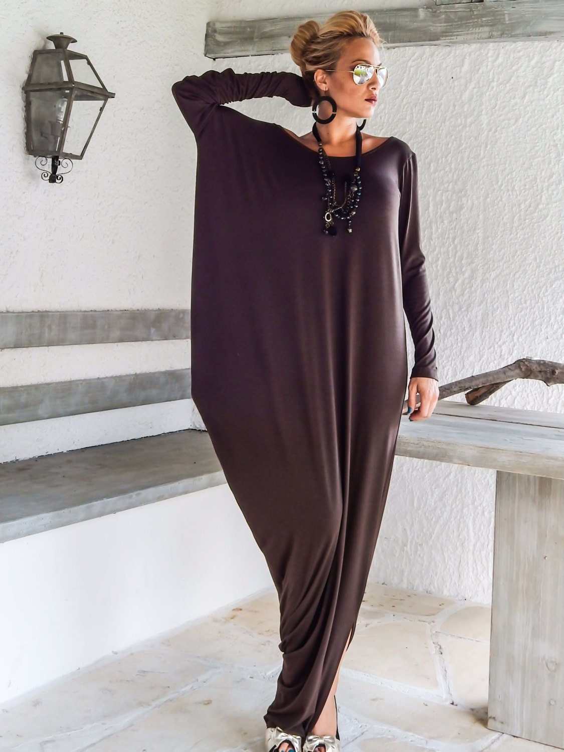 Brown Chevron Dress - Etsy Ireland Brown Chevron Dress - Etsy Ireland