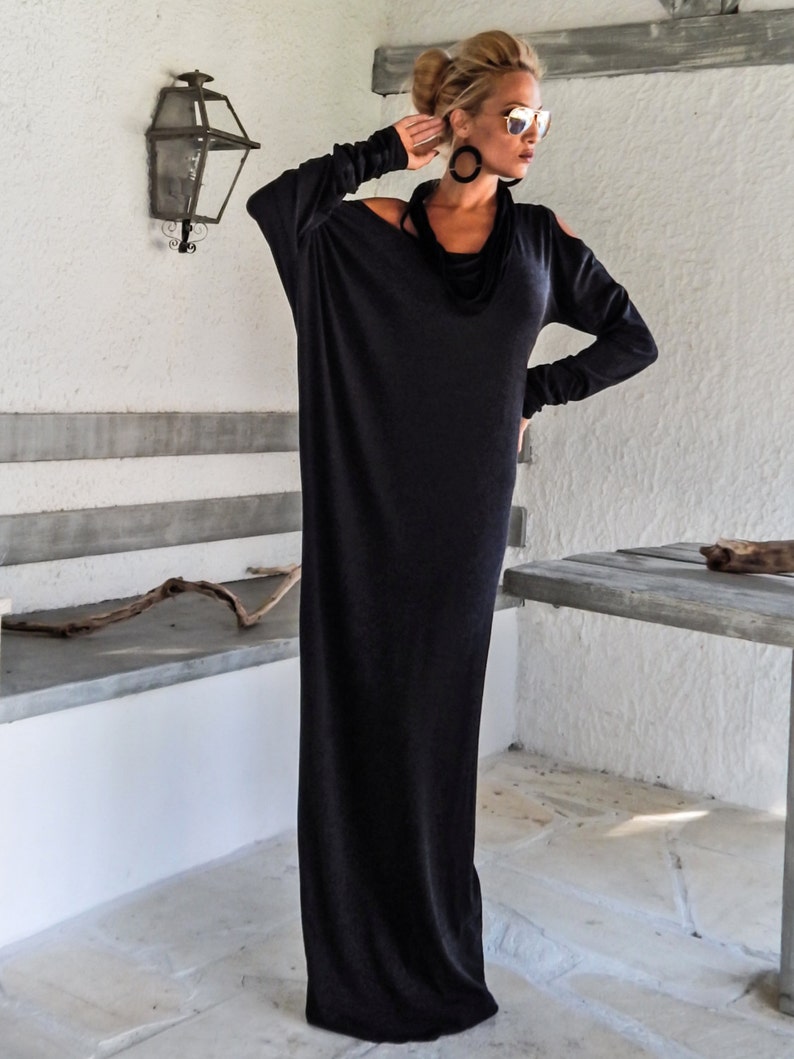 black long sleeve dress express