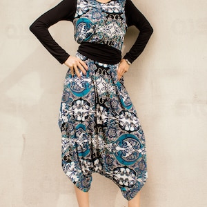 NEW Spring Summer Jumpsuit / Oversize Jumpsuit / Plus Size Jumpsuit / Summer Jumpsuit / Plus Size outfit / Harem Jumpsuit / #35324