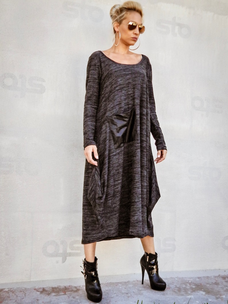 NEW Fall Winter Dress / Winter Dress / Maxi Dress / Everyday | Etsy