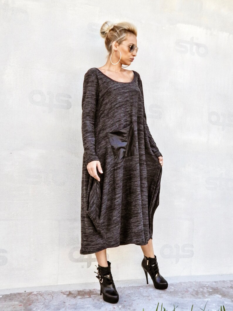 NEW Fall Winter Dress / Winter Dress / Maxi Dress / Everyday - Etsy