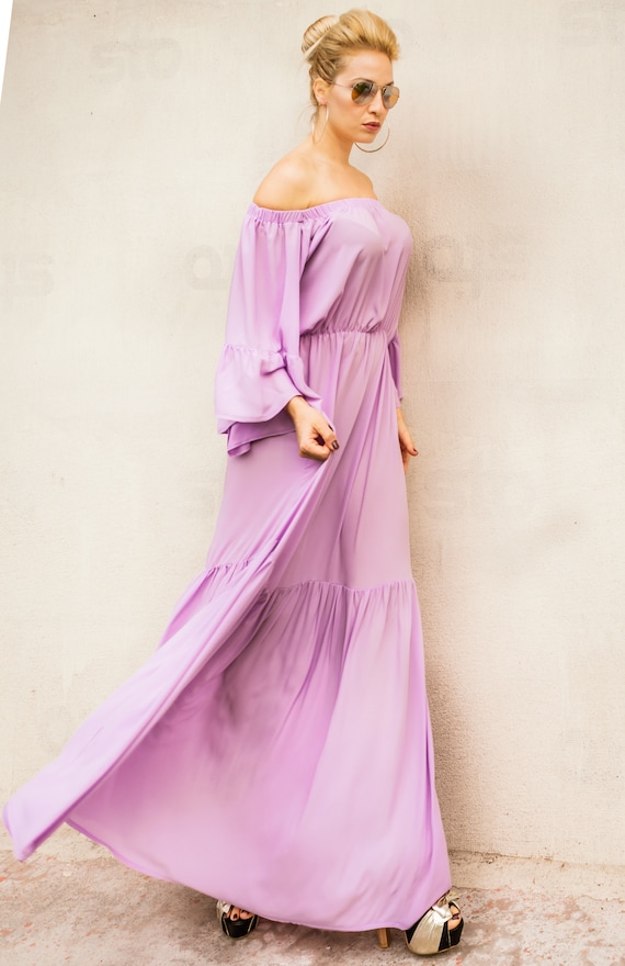 chinese dress ladies Abstract Print Chiffon Plus Size Dress