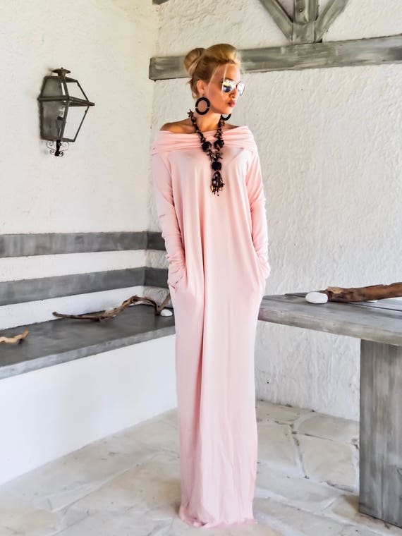 NEW Pink Maxi Dress / Pink Long Dress 