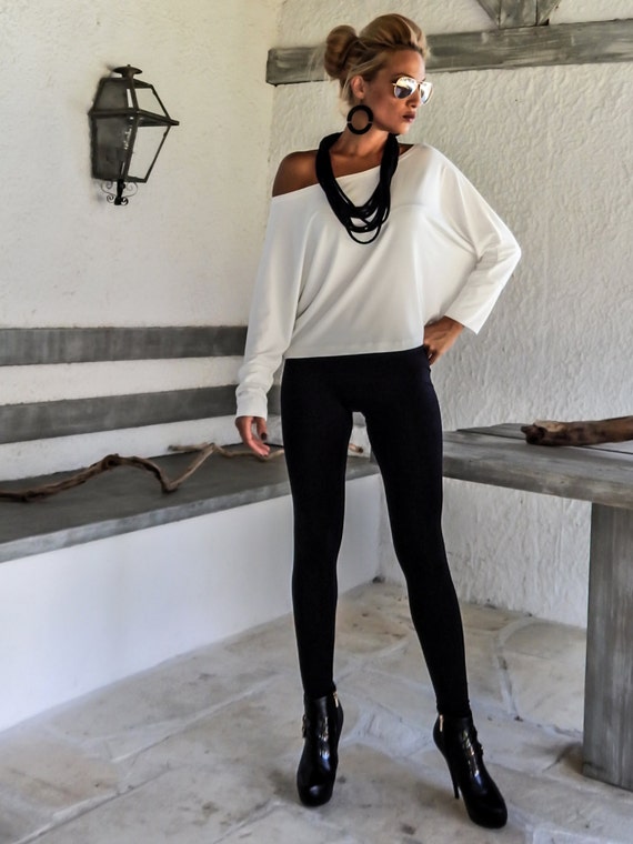 ivory plus size blouse