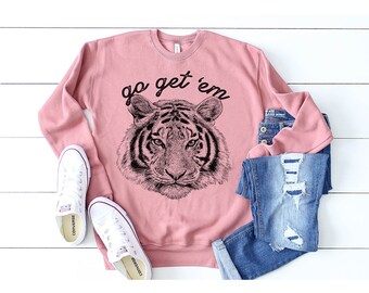 tiger sweatshirt women's