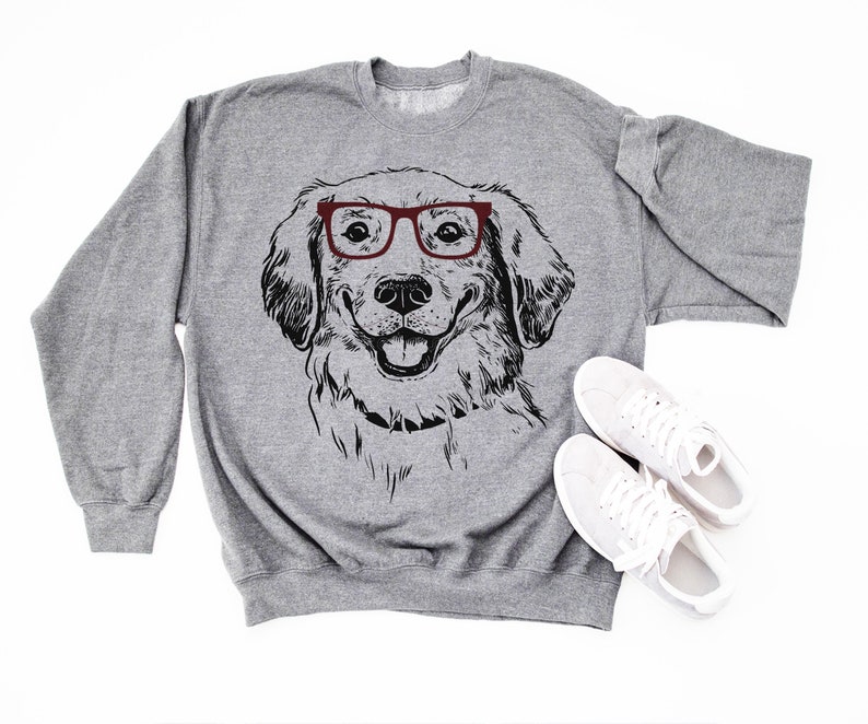 Golden Retriever Sweater Gift For Dog Lover Golden Retriever Etsy