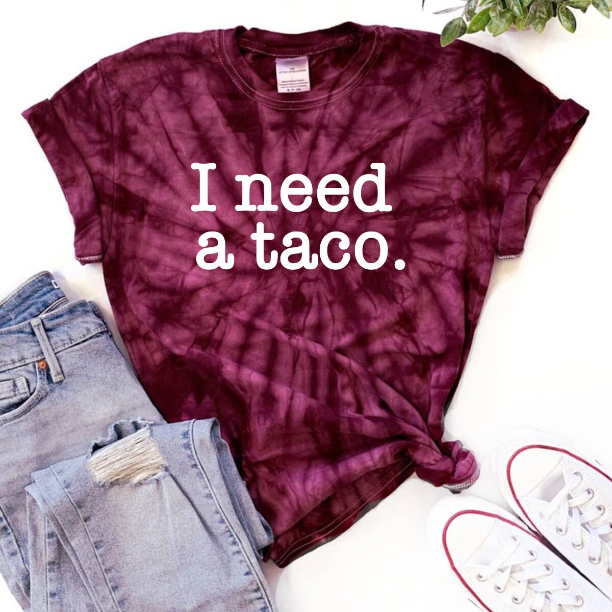 taco bell tie dye shirt