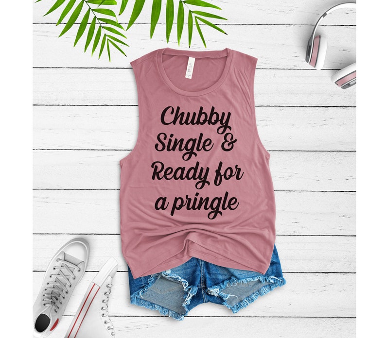 Tank top chubby single and ready for a pringle womens and mens Etsy