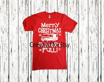 Merry Christmas Shitters Full Toddler Kids Shirt. Kids Christmas Shirt. Mature.