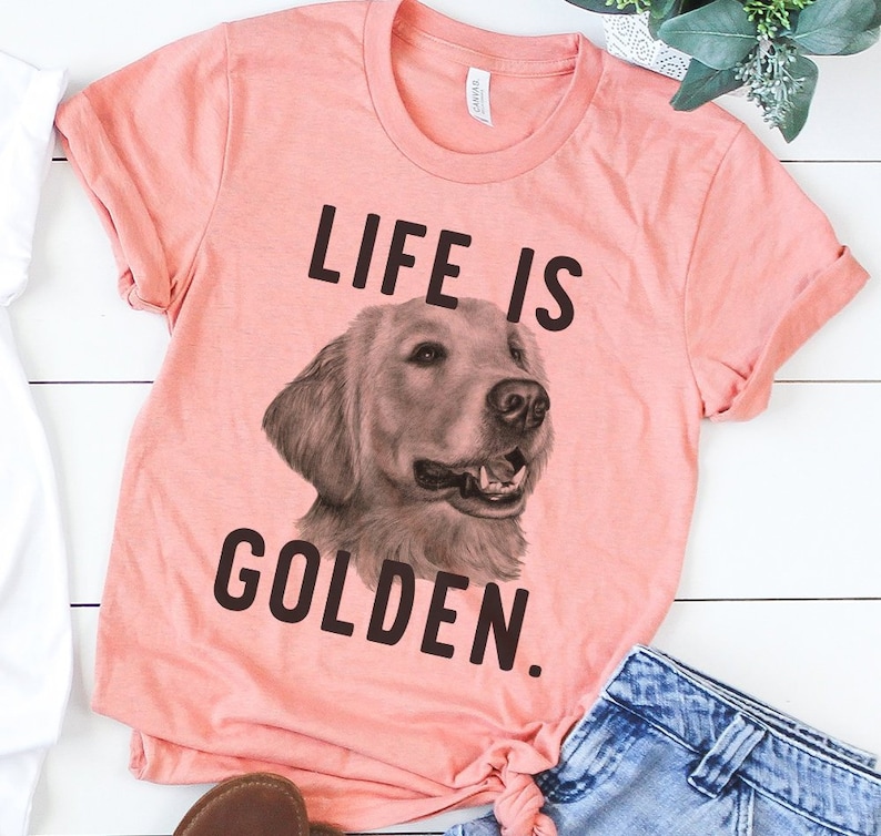 golden retriever shirts gifts