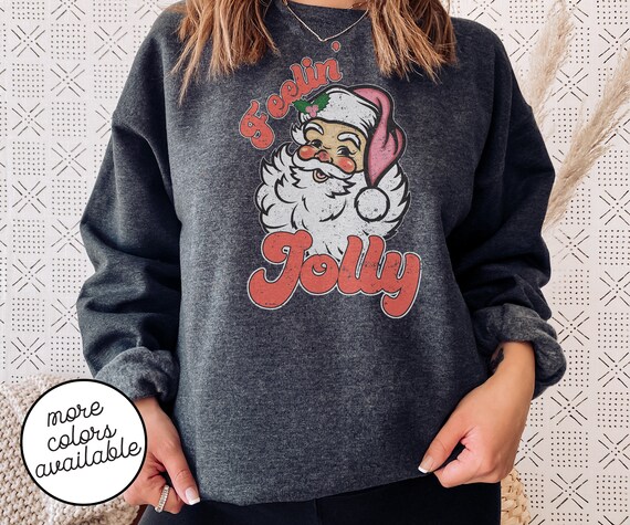 oversized christmas sweatshirt